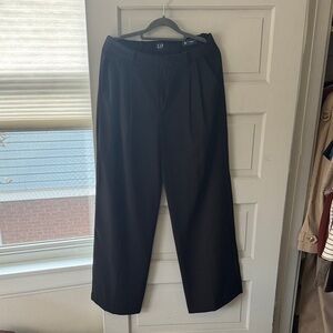 GAP Women's pleated Wide leg trouser